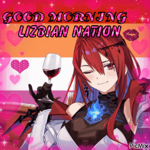 Coffee Cup With Hearts Good Morning My Queen GIF