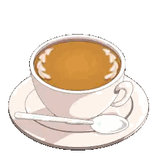 Coffee Cup With Man In Hat Sticker