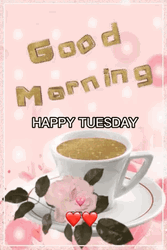Coffee Good Morning Happy Tuesday GIF