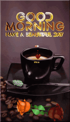 Coffee Heart Good Morning Family GIF