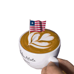 Coffee Liberia Flag