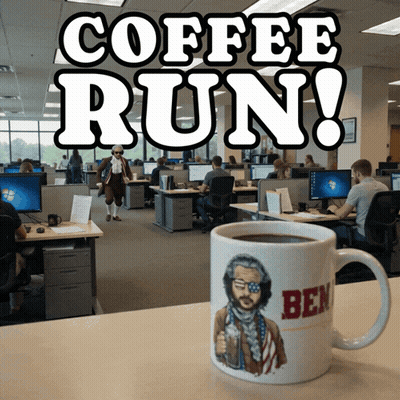 Coffee Mug With Ben GIF