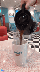 Coffee's For Closers Holly Dinner GIF