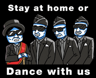 Coffin Dance Or Healthy Dance GIF