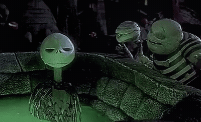 Coffin With Happy Halloween GIF