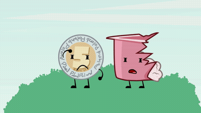 Coin And Pink Object What An Haoong About GIF