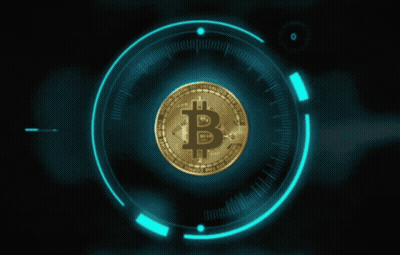 Coin With Letter D Saying DGB GIF