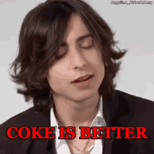  Coke Is Better Aidan Gallagher GIF
