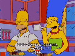 Cold Blooded Homer Simpson GIF