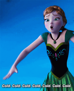 Cold Frozen Anna GIF