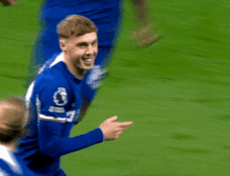 Cole Palmer Silence Hand Gesture GIF