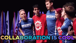 Collaboration Is Cool Comedy Sportz GIF