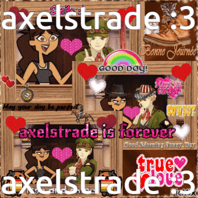 Collage Axelstrade Is Forever GIF