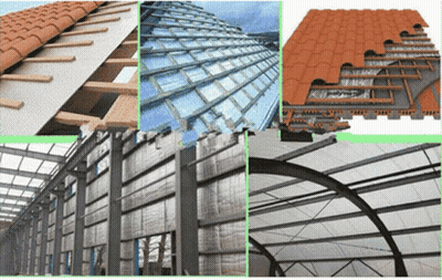 Collage Of Different Types Of Buildings GIF
