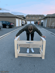 Collapsible Bench GIF