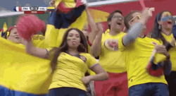 Colombia Audience Cheering GIF