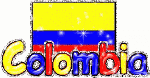 Colombia Flag Animation GIF