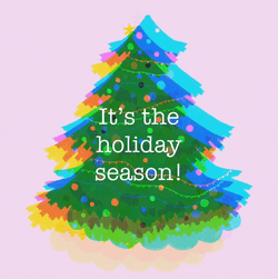 Color Changing Animated Christmas Tree GIF