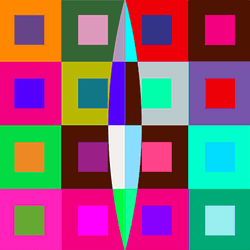 Color Changing Puzzle Cubes GIF
