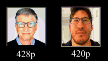 Color Gradient Difference 428P Vs 420P GIF