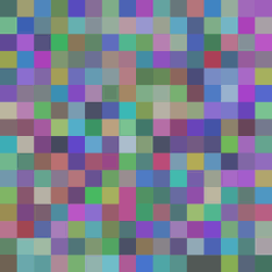 Color Pixel Squares Flash