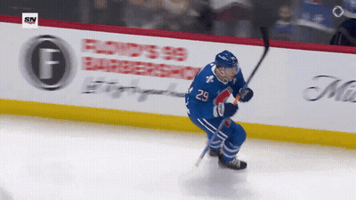Colorado Avalanche Hockey Player Celebrating GIF