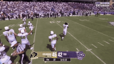 Colorado Vs TCU Football On Fox Big Noon Saturday GIF