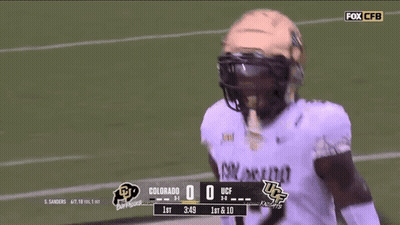 Colorado Vs UCF Football Game On Fox CBS GIF