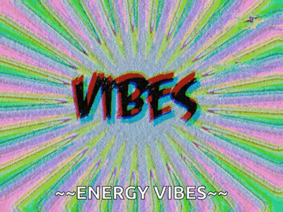 Colorful Background Vibes And Energy Vibes GIF