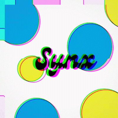 Colorful Background With Circles And Syurax GIF
