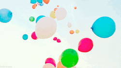 Colorful Balloons In The Sky