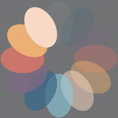 Colorful Circle Pattern GIF