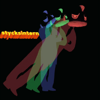 Colorful Drawing With Sticksintern