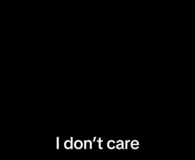 Colorful Explosion Saying I Don't Care GIF
