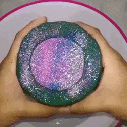 Colorful Glitter Dust Overflow
