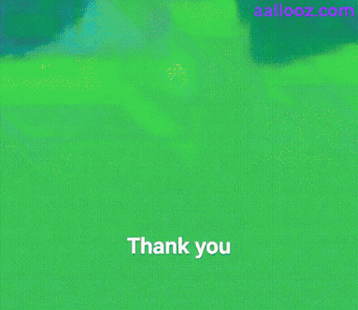 Colorful Graphic Saying Thank You GIF