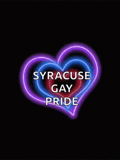 Colorful Heart Syracuse Gay Pride GIF