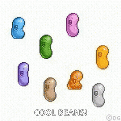 Colorful Jelly Beans Cool Beans GIF
