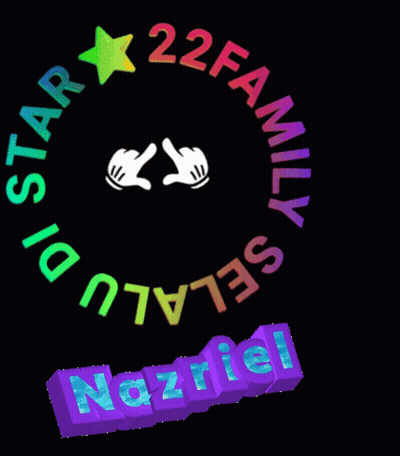 Colorful Logo 22 Family ID Star GIF
