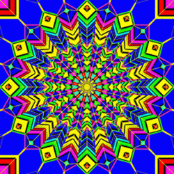 Colorful Loop Optic GIF