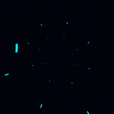 Colorful Neon Hello Sign GIF