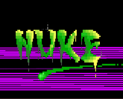Colorful Nuke Logo