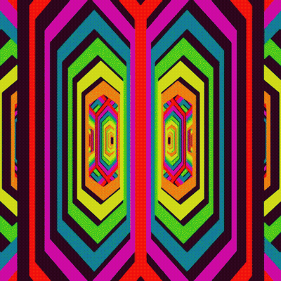 Colorful Optical Illusion Rainbow GIF