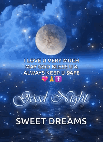 Colorful Owl With Sweet Dreams Message GIF