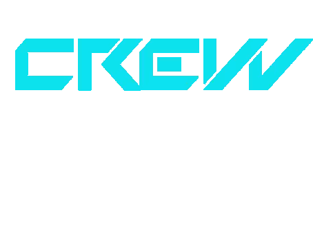 Colorful Pixel Art Crtn Logo Sticker