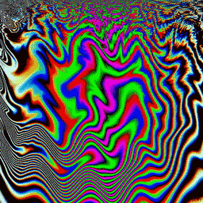 Colorful Psychedelic Swirl Background GIF