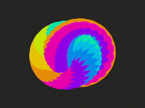 Colorful Rainbow Circle GIF
