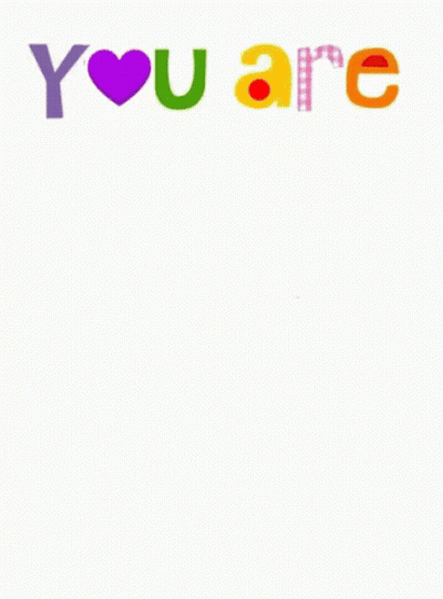 Colorful Sign You Are The Light Of The World GIF