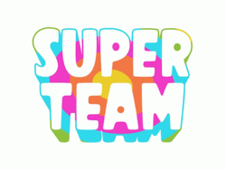 Colorful Teamwork Superteam