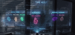 Colorful Tesseract Shown In Screen GIF